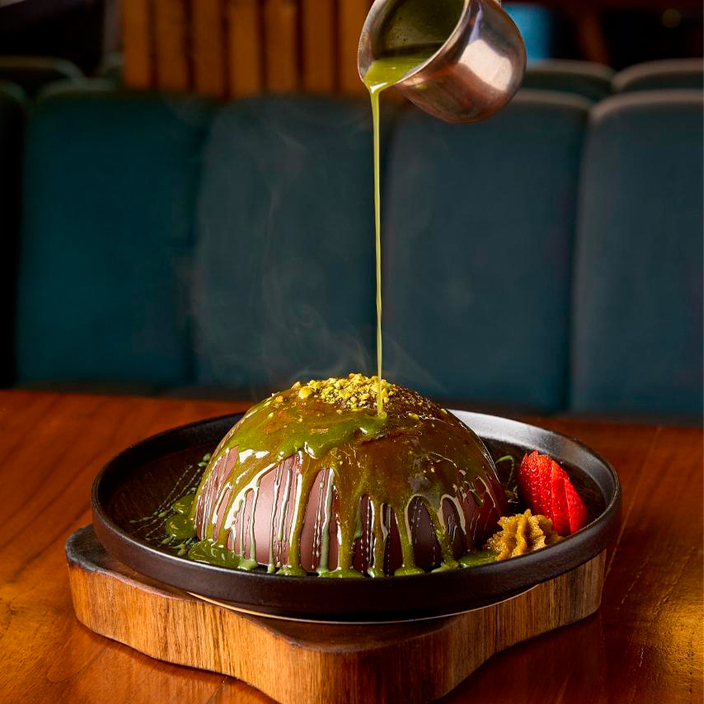 Pecado de Chocolate Fresas de Dubái de Rincón del Steak