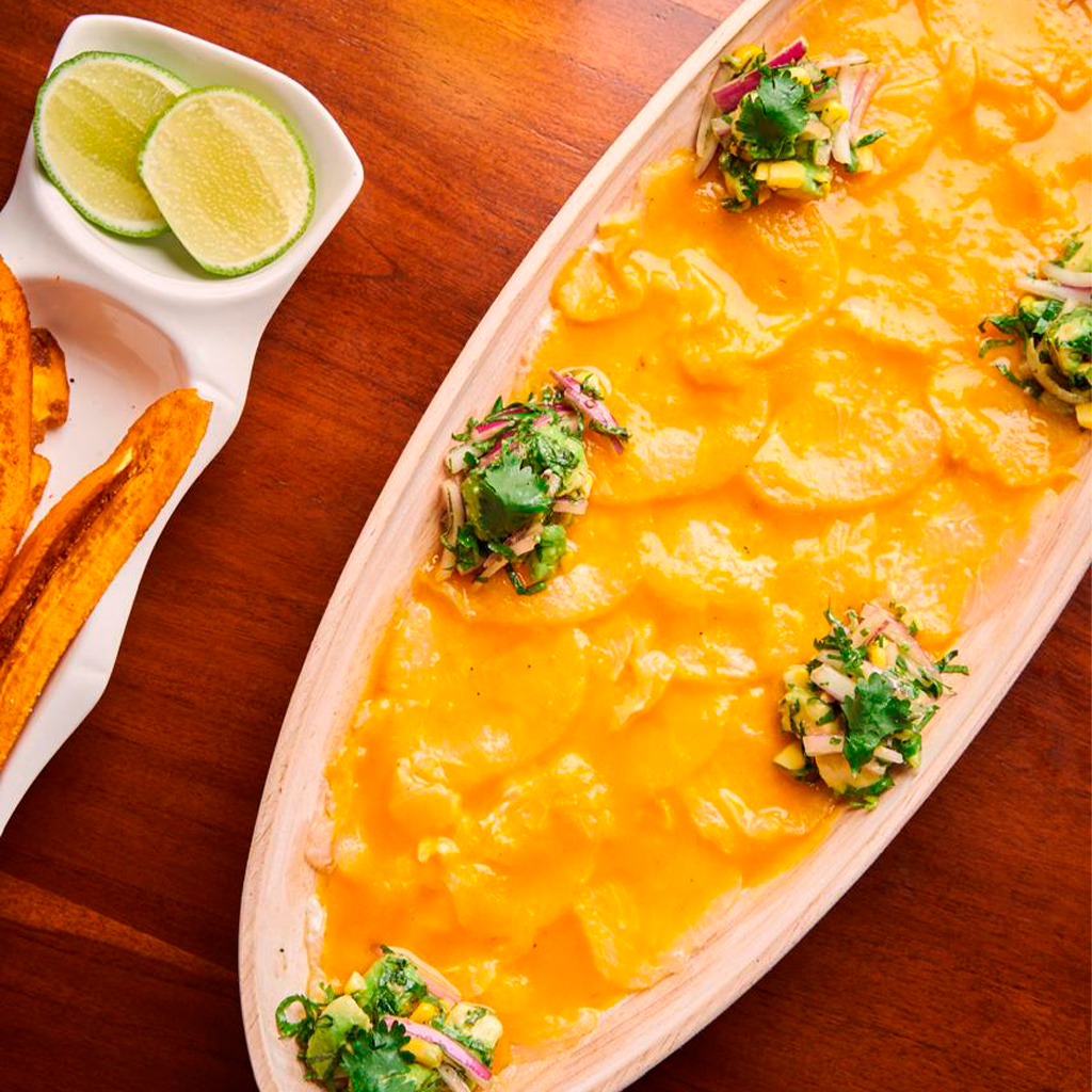 Tiradito Peruano de Rincón del Steak Guatemala